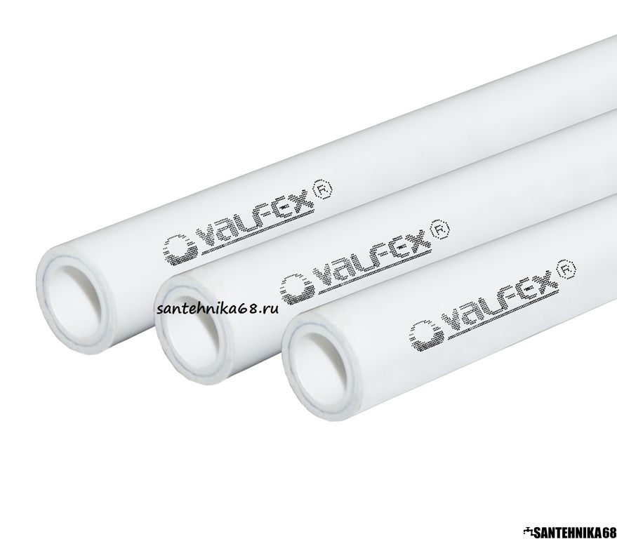 Труба пп полипропилен армированная алюминием Valfex 32 SDR6 PN25 тамбов ...