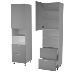 ЛЕ1548 Шкаф кухонный Аляска П-962 (600). Размер: 600*3232*566.