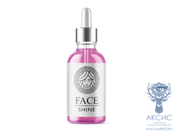 Фото-масло SHINEFACE розовое FACE, 30 мл