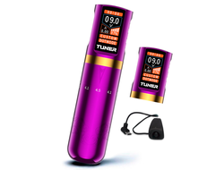 Беспроводная тату машинка DragoArt Tuner Strokes 2.5 - 4.5mm Purple