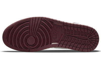 мужские кроссовки Nike Air Jordan 1 Retro High OG 'Bordeaux' 555088-611 подошва