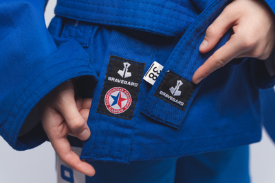 Куртка для самбо ВФС BRAVEGARD Победа Junior синяя