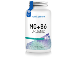 (NUTRIVERSUM) MG+B6 ORGANIC - (100 таб)