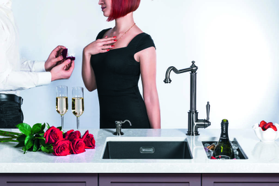 МОЙКА OMOIKIRI KATA 40-U BL