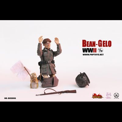 Немец "Трус" Ганс - Коллекционная фигурка 1/12 scale Bean Gelo Series Hans (BGS006) -  POPTOYS