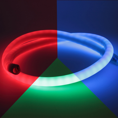 Светодиодный неон круглый 18 mm RGB 220V 50 метров