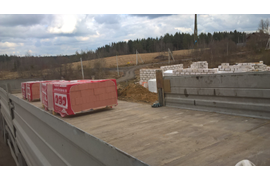 Доставка полнотелого кирпича