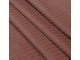 Подушка с молнией и ластовицей формы U 340 см с биопухом + наволочка на молнии сатин страйп Шоколад