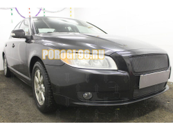 Защита радиатора Volvo S80 II 2010-2013 black низ PREMIUM