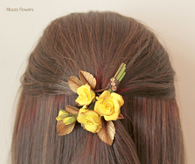 "Клеопатра". Заколка/брошь/гребень.