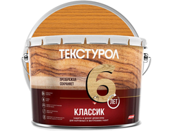 Антисептик лессирующий декоративный для дерева ТЕКСТУРОЛ Классик Орегон 10 л