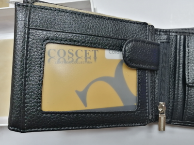 Мужской бумажник под техпаспорт Coscet B404-05A