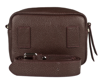 Кожаная сумка Pilati burgundy (арт. 7014-09)