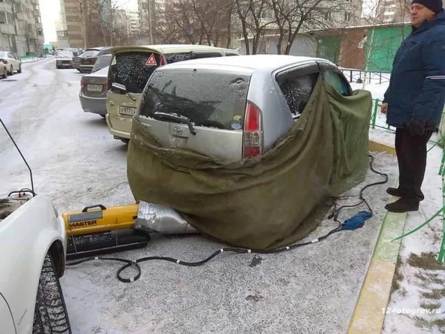 Отогрев авто Toyota Passo