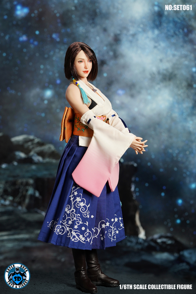 Юна (Final Fantasy X) - Коллекционная ФИГУРКА 1/6 scale Space Girl  2.0 (SET061) S10D - SUPER DUCK