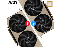 Видеокарта MSI GeForce RTX 5070 Inspire 3X OC 12GB