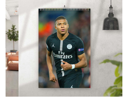 Календарь перекидной Kylian Mbappe Lottin, Килиан Мбаппе Лоттен №12