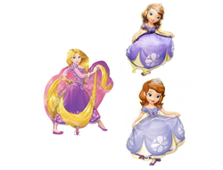 шар с гелием 64 см София (на выбор)