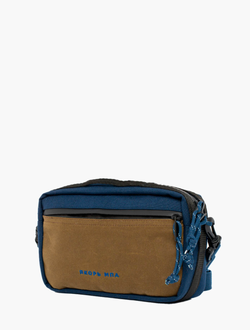 Сумка Якорь Таблетка Вощеный Олив / Темно-синий Нейлон