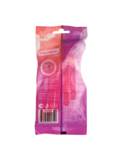 PROWAY Станки для бритья женские с двойным лезвием, пластик, 5шт, 10 наборов