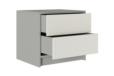 Селена ТМ-001 Тумба прикроватная Шиншилла серая / Кварц грей софт