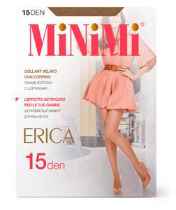 Колготки женские с шортиками MiNiMi Erica 15 den