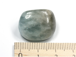 Берилл голубой (Аквамарин), галтовка, Бразилия (22*21*14 мм, 10 г) №27030