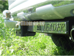 Фаркоп с нержавеющей пластиной Лидер-Плюс для Toyota Land Cruiser Prado 120/150/Lexus GX-460 2002-2019