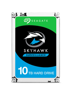 Жесткий диск HDD 10000 Gb Seagate SkyHawk AI ST10000VE0008, 3.5", 256Mb, SATA III