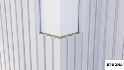 ПАНЕЛЬ СТЕНОВАЯ РЕЕЧНАЯ  МДФ Белое Дерево 2800X119X16