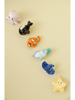 Комплект ёлочных игрушек "Морские"