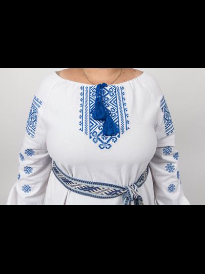 Платье-рубашка "Купальские Узоры"