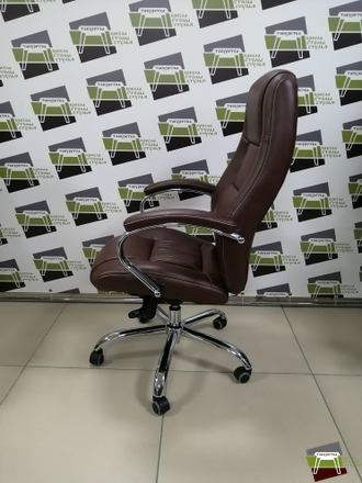 Кресло Everprof Kron M Экокожа Коричневый