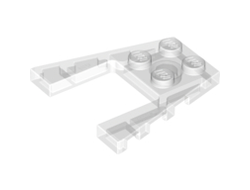 Wedge, Plate 4 x 4, Trans-Clear (43719 / 4641107 / 6100764)