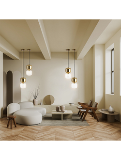 Freya, Подвесной светильник Lumen, FR5215PL-01BS