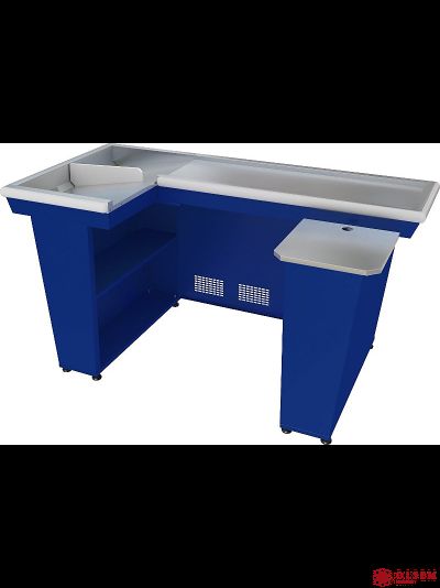 Кассовый бокс Марихолодмаш КБ-1,9-2Н двойной накопитель (синий)