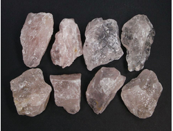 Кварц розовый "экстра", необработанный "дикий" в ассортименте, Бразилия (30-40 мм, 13-20 г) №21801