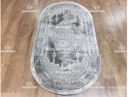 Ковер Armina 3763A grey / 0,8*1,5 м овал