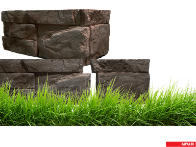 Угол "КАРПАТЫ", бетон, цв.Серый Штукатур, уп.1м/п(10шт)(12кг)(24уп)