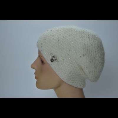 Vizio Италия 1355 берет белый осень зима 2024 - 2025 купить vizionshop