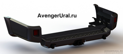 Накладки кузова нижние УАЗ 2015-