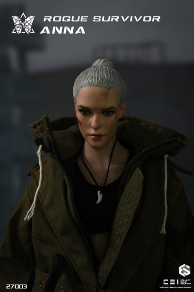Бродяга Анна - Коллекционная ФИГУРКА 1/6 Rogue Survivor Anna (27003) - CBI x Easy&Simple