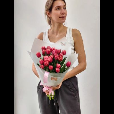 Букет цветов на 8 марта № 712