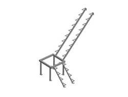 Каркас к лестнице ЛЕС-05 универсальной (поворот 90°)