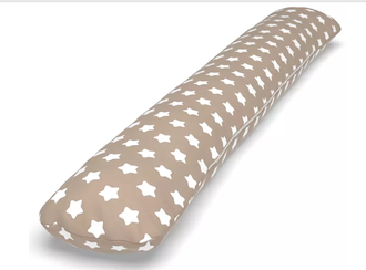 Подушка обнимашка для тела в рост 170 х 30 см шарики внутри, наволочка на молнии цвет на выбор