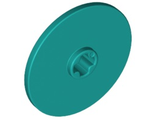 Technic, Disk 3 x 3, Dark Turquoise (2958 / 6296502 / 4263240 / 4667578)