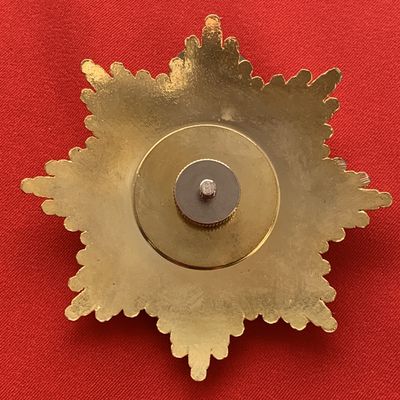 Звезда ордена Белого Орла со стразами и короной, копия LUX! Лот № 46.