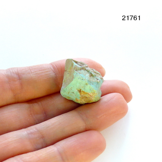 Бирюза натуральная (необработанная) Казахстан арт.21761: 5,2г - 23*17*13мм