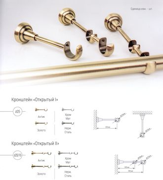 Кронштейн d25