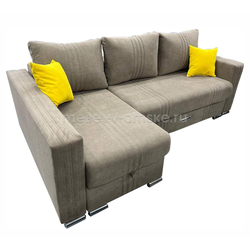 ХШ010Диван Гранд-2/1 (тик-так, оттоманка). Размер: 2600х1040х1500. Спальная зона: 1500*2200